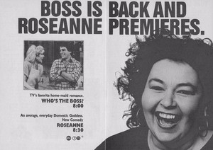  Roseanne's Series Premiere Ad - 1988