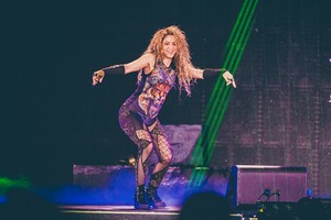  Shakira performs in Antwerp (June 9)