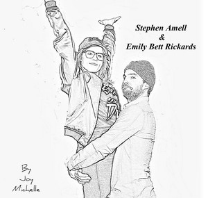  Stephen Amell and Emily Bett Rickards - Drawings oleh Me! ❤️