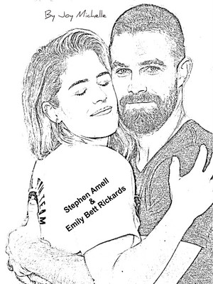  Stephen Amell and Emily Bett Rickards - Drawings によって Me! ❤️