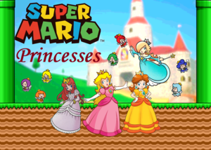  Super Mario Princesses