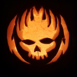 The Offspring Carving Pumpkin