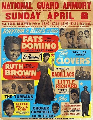  Vintage संगीत कार्यक्रम Tour Poster