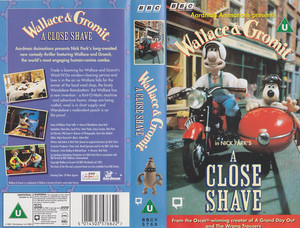  Wallace and Gromit: A Close Shave on VHS (UK Version)