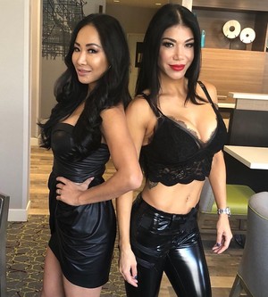  With Rosa Mendes