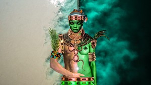  African Goddess And God Ogbuide Uhamiri Oguta Urashi Orashi Igbo Arushi Alusi Alushi Sirius Ugo Art