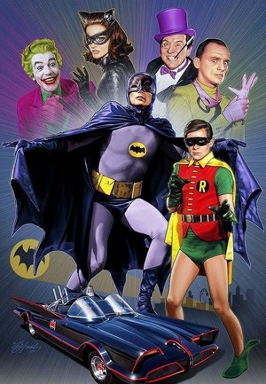  蝙蝠侠 and Robin poster
