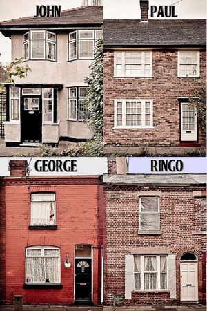  Beatles childhood homes