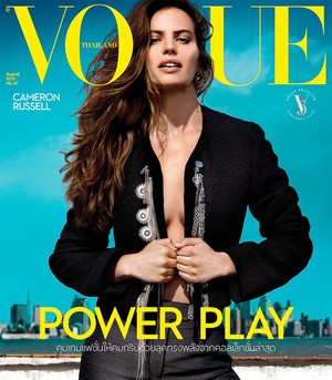  Cameron Russell for Vogue Thailand [August 2018]