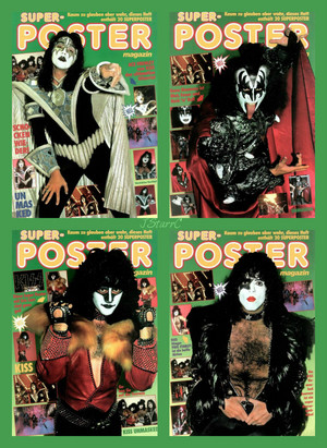  키스 Super Poster Magazine 1980