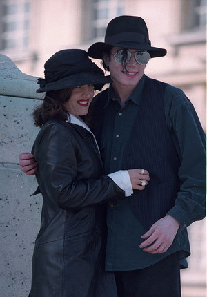  Michael Jackson And First Wife, Lisa Marie Presley