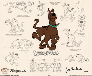 Scooby Doo Model Sheet 