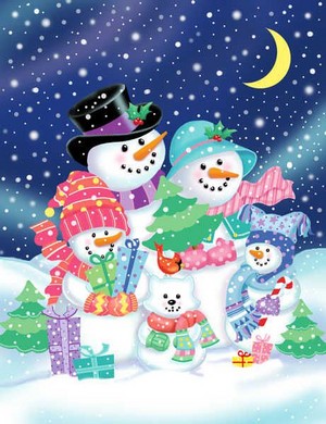  Snowman Family ⛄