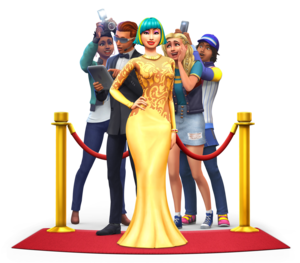 The Sims 4: Get Famous Renders
