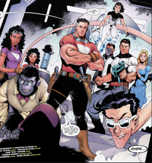  The Terrifics and The Strong Family