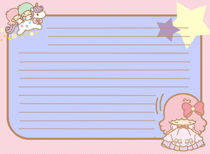 Twin Star Stationery Envelope side