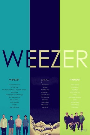  Weezer poster