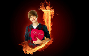  on fogo Justin Bieber
