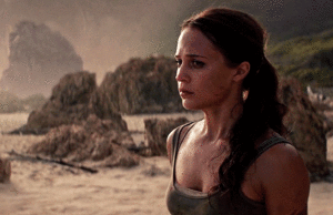  Alicia Vikander as Lara Croft