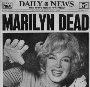  bài viết Pertaining To The Passing Of Marilyn Monroe