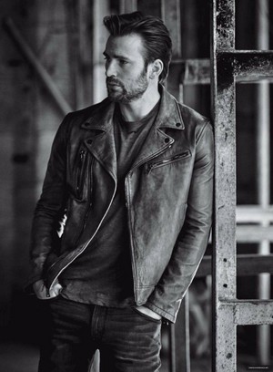 Chris Evans Photographed by Matthew Brookes for InStyle Magazine (2016) 