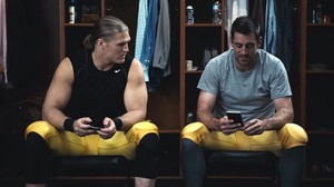  Clay Matthews and Aaron Rodgers