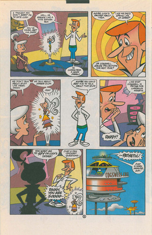  DC The Jetsons Comic Panel