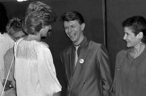  David Bowie And Princess Diana