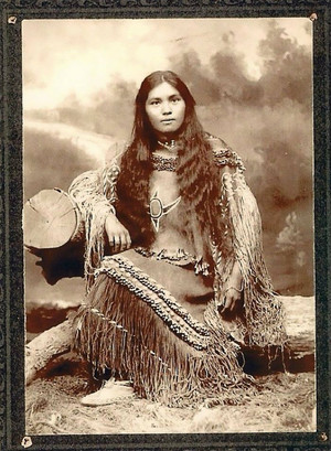  Elsie Vance Chestuen (Chiricahua) at Fort Sill