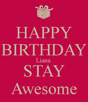  Happy 16th Birthday Liana ❤️🎂🌹🎈👗