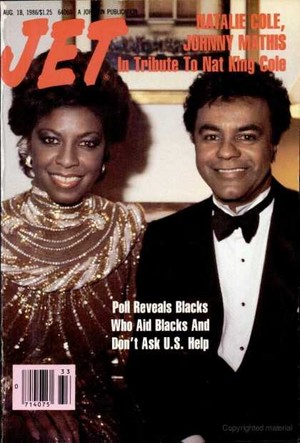  Johnny Mathis And Natalie On Jet Cover