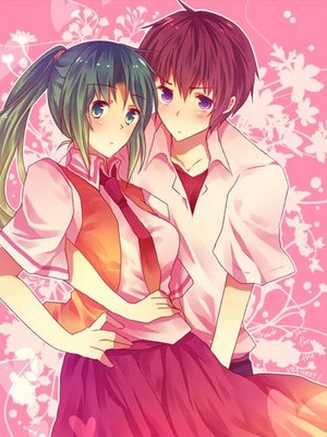 Keiichi and Mion