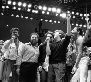  Live Aid show, concerto 1985