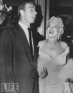 Marilyn And Second Husband, Joe DiMaggio