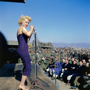  Marilyn In Korea 1954