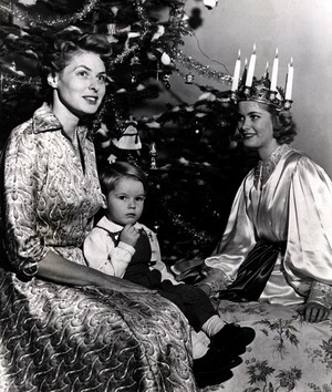  Merry বড়দিন from Ingrid Bergman