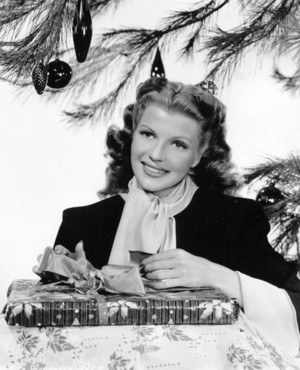  Merry Christmas from Rita Hayworth