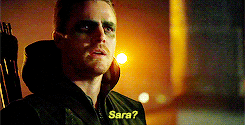  Sara/Canary reveals herself to Oliver.