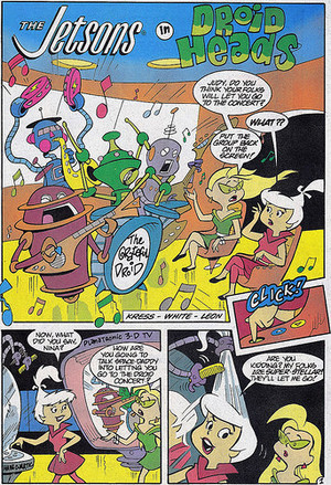 The Jetsons Comic Panel