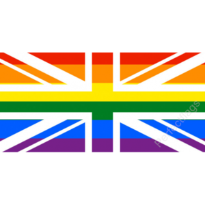  Union Jack arco iris, arco-íris Gay Pride