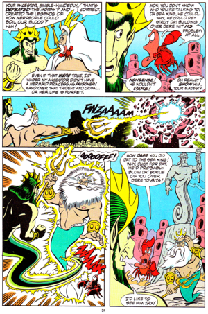  Walt 디즈니 Comics - The Little Mermaid: Serpent Teen (English Version)