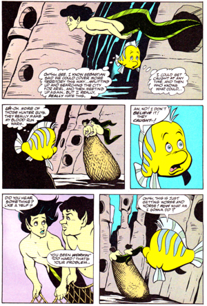  Walt ডিজনি Comics - The Little Mermaid: Serpent Teen (English Version)