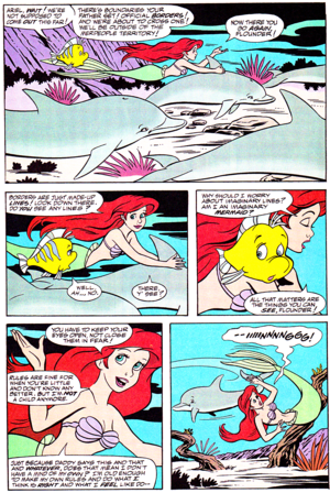  Walt ডিজনি Comics - The Little Mermaid: Serpent Teen (English Version)