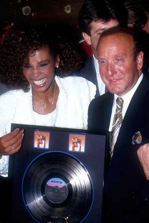  Whitney Houston And Clive Davis