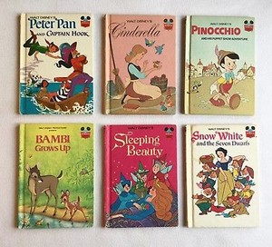 An Assortment Of. Vintage Disney Storybooks