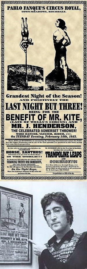  Being For The Benefit Of Mr. Kite! poster 🎵