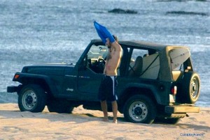 Chris Martin Sexy ساحل سمندر, بیچ Body