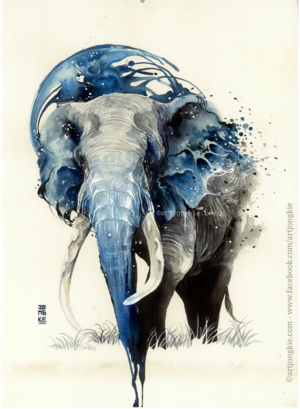  हाथी Artwork