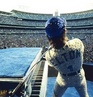  Elton John संगीत कार्यक्रम Dodger Stadium 1975