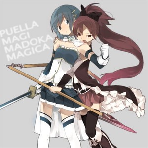  Kyoko Sakura x Sayaka Miki ~ Puella Magi Madoka Magica